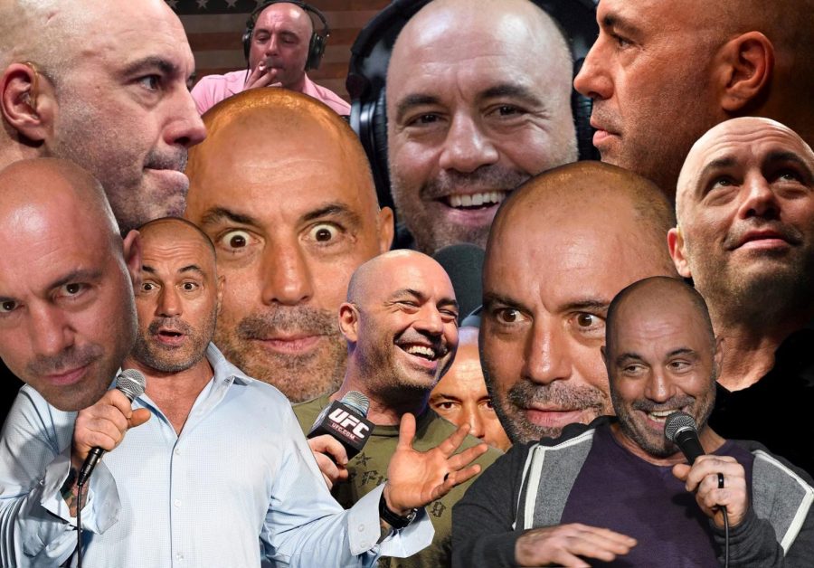 An emotional collage of the man himself, Joe Rogan, throughout the years.  