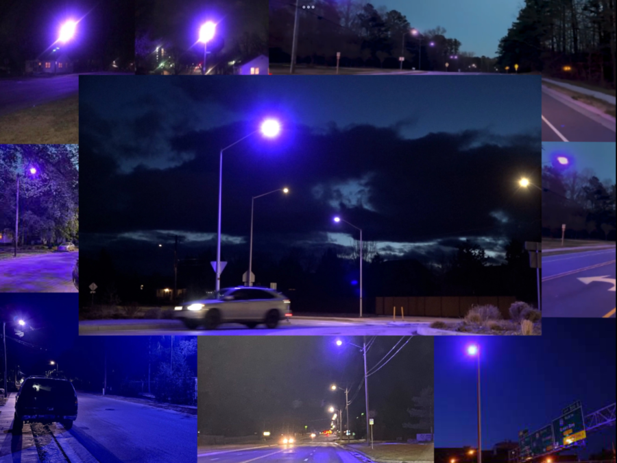 The Mystery of the Purple Street Lights