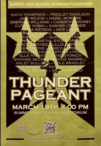 Thunder Pageant Storms The Auditorium March 19