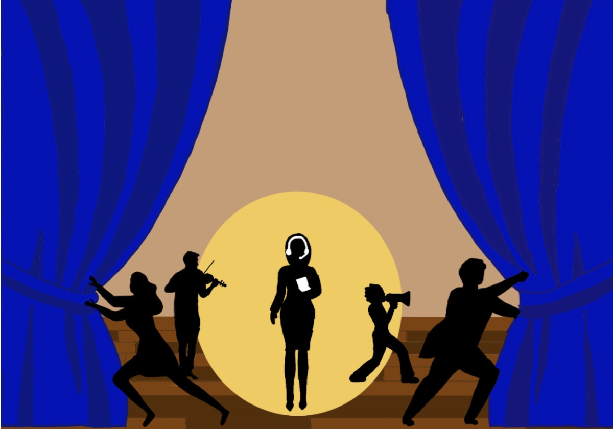 Summit’s backstage crew pulls back the curtain to reveal their important role in the theater program. / Credit: Leighton Allen
