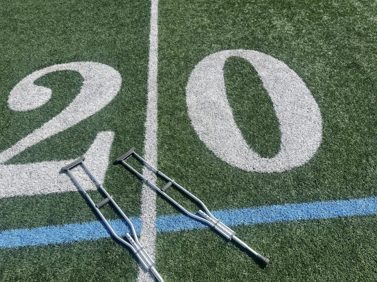 At a school where athletics are idolized, injured athletes are often overlooked. / Photo Credit: Kepler Orton