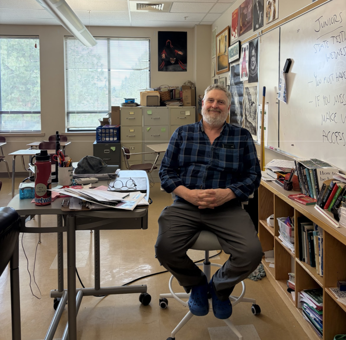 After a career spent helping students explore the world through books, he's finally ready to experience it for himself.
Photo Credit // Myla Harper